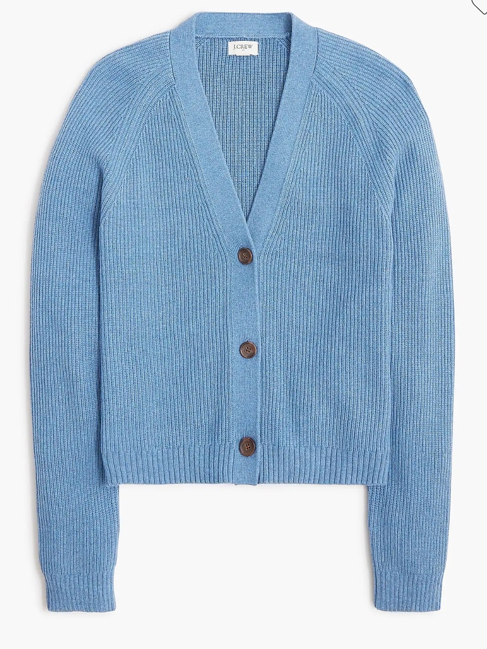 J.Crew Blue Knit Cardigan Size Medium